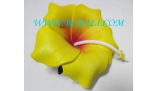 Yellow Hair Clip Fashion